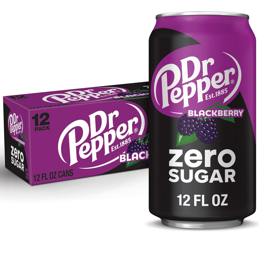 Dr Pepper Blackberry Zero Sugar Soda S2