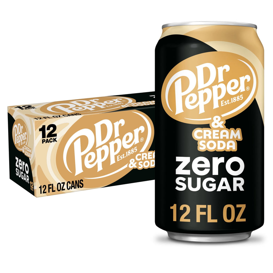Dr Pepper & Cream Soda Zero Sugar A2